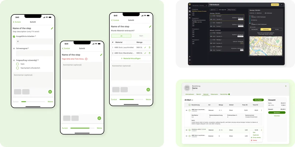 Andere Projekte meiner selbstständigen Tätigkeit